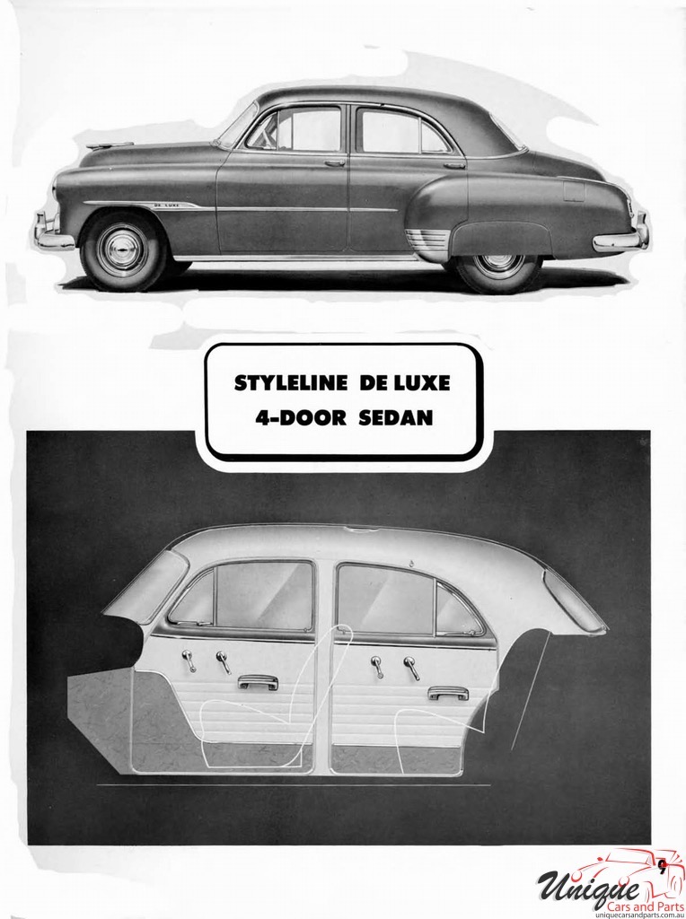 1951 Chevrolet Engineering Features Booklet Page 8